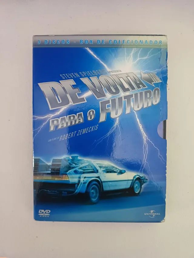 Trilogia Dvd De Volta para o Futuro