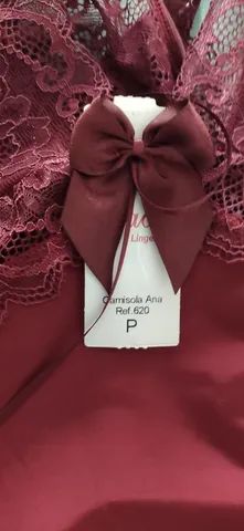 camisola vinho com renda. PROMOCAO BLACK FRIDAY ANTECIPADO - Foto 4