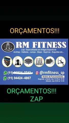 Barra olímpica 2.20mts c/ rolamento cromada  - Foto 2