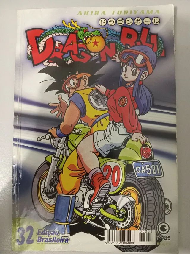 Mangá Dragon Ball Clássico Nº 1 ao Nº 32 Editora Conrad Akira Toriyama