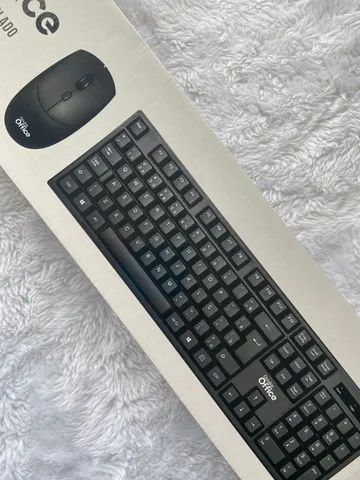 Teclado e mouse sem fio 