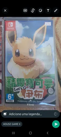 Pokémon: Let's Go, Eevee! (Usado) - Switch - Shock Games