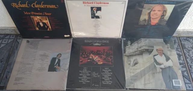 Lp's - Richard Clayderman - lote com 6 discos de vinil - Foto 2