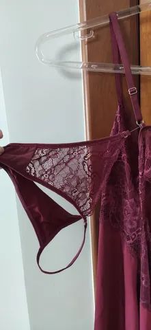 camisola vinho com renda. PROMOCAO BLACK FRIDAY ANTECIPADO - Foto 3