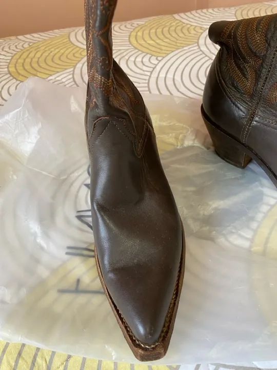 Botina couro, n 36 - Foto 2