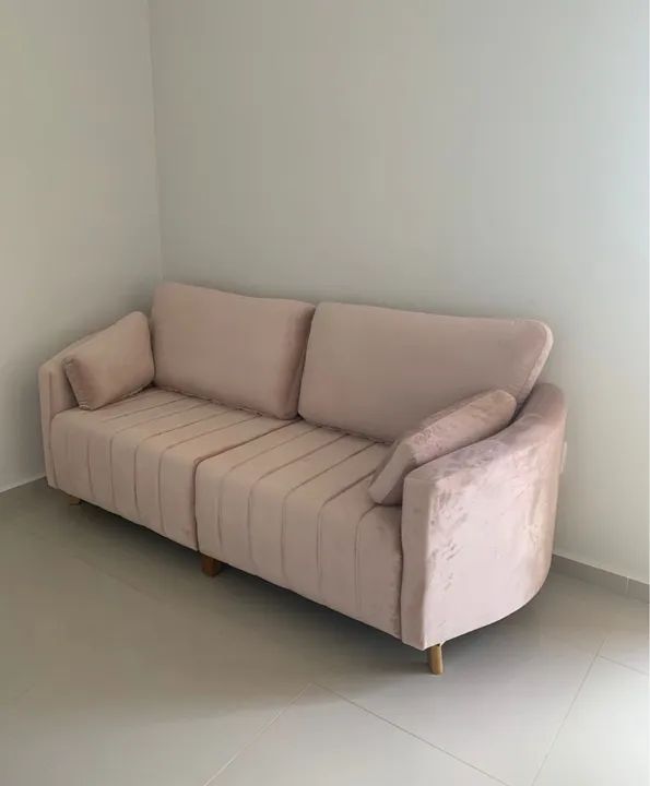 Sofá retrô três lugares  - Foto 2