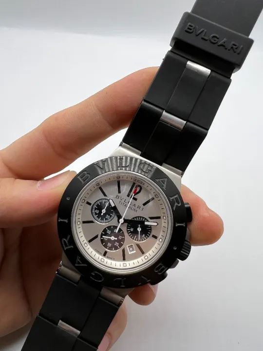 Bvlgari Aluminium Cronógrafo - Foto 3