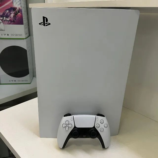 PS5 com Leitor 1214 Semi Novo na Caixa e Garantia-Pegamos Videogames-Cartão Até 12x-Loja - Foto 2