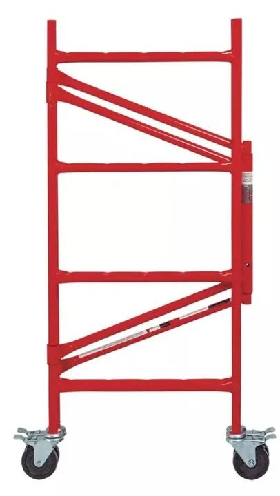 Andaimes portátil dobrável com rodinhas fácil de transportar  - Foto 2