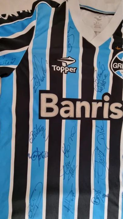 CamisaGrêmio G autografada  - Foto 2