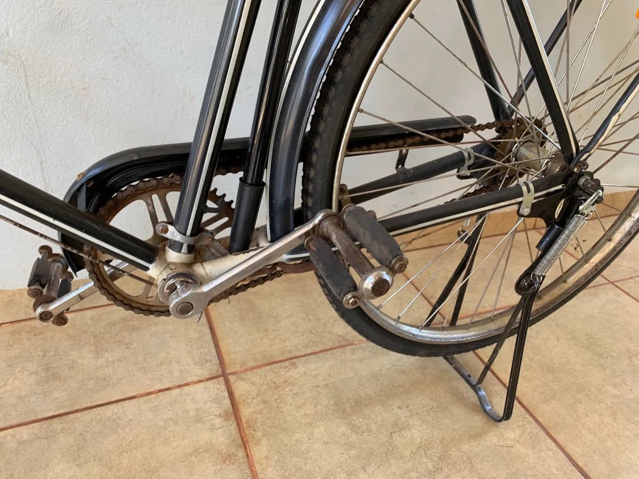Bicicleta Antiga Mercswiss aro 28 Raridade ano 1955 - Foto 5