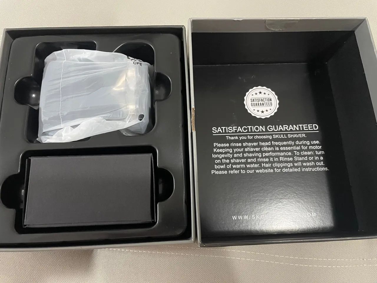 Barbeador Elétrico Skull Shaver Pitbull Gold Pro Novo - Foto 4