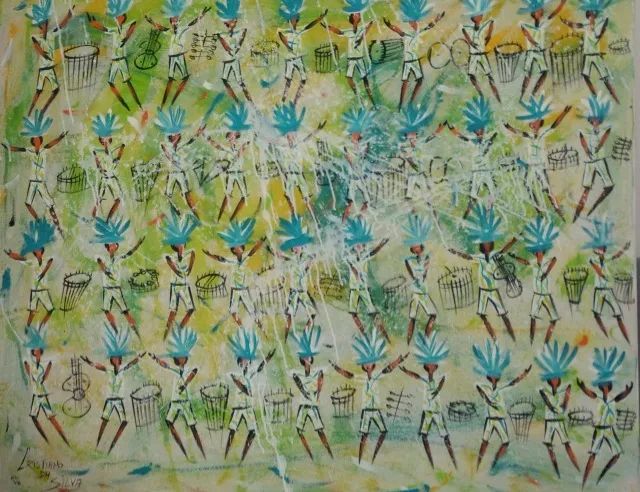 Pintura acrílica sobre tela, Carnaval 2008