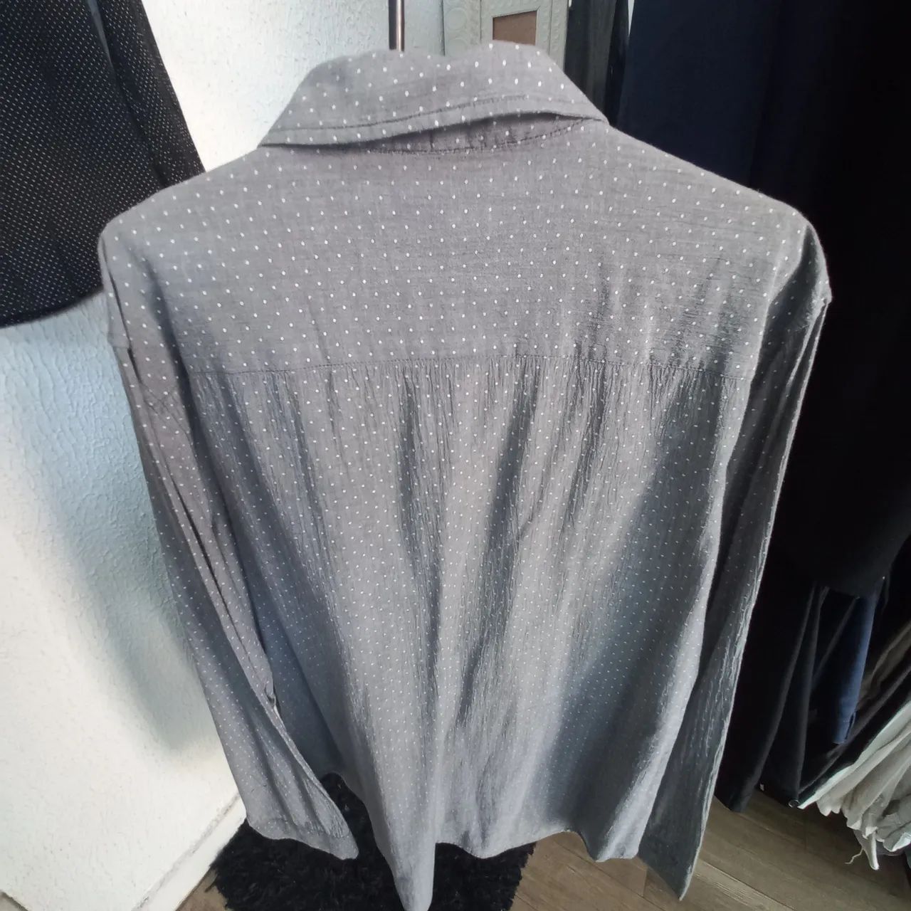 Camisa Osklen M.Longa Cinza - Foto 2