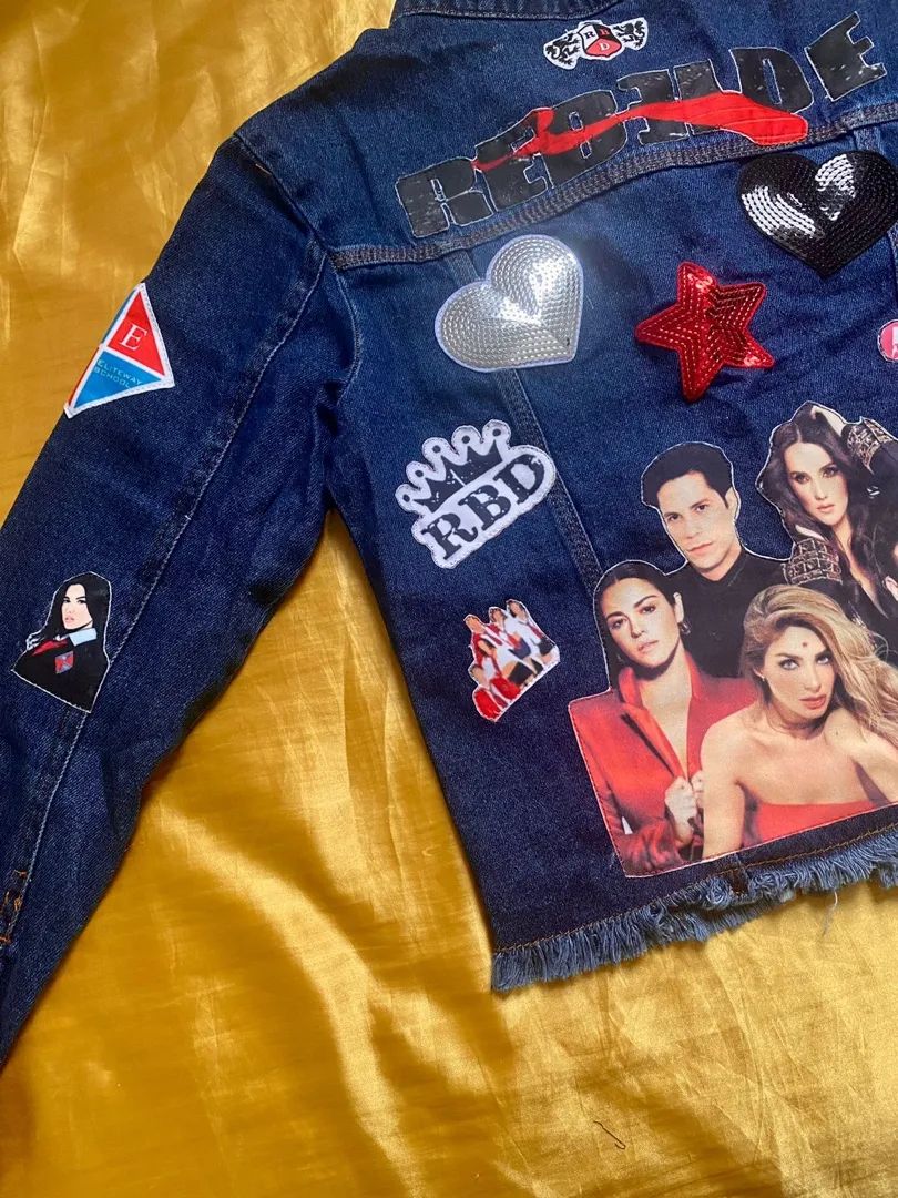 Jaqueta Jeans  Personalizada RBD - Rebelde - Foto 4