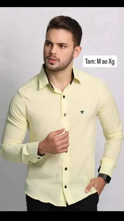 Camisa Social Manga Longa - Foto 2