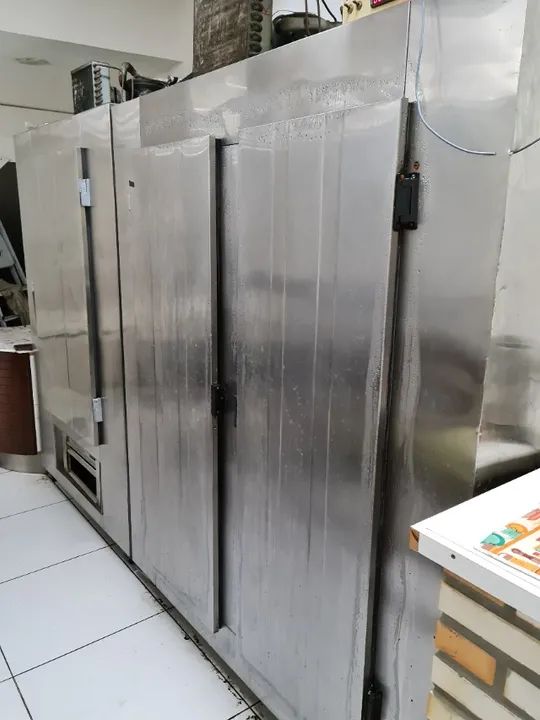 Câmara Fria 1,50m x 0,90m x 2,23m Inox