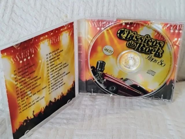 CD Clássicos do Rock Anos 80 - Leia a descrição - Foto 2