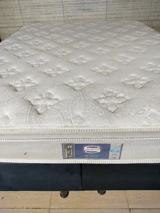 Cama Box Casal Queen Size Simmons Denver  - Foto 3