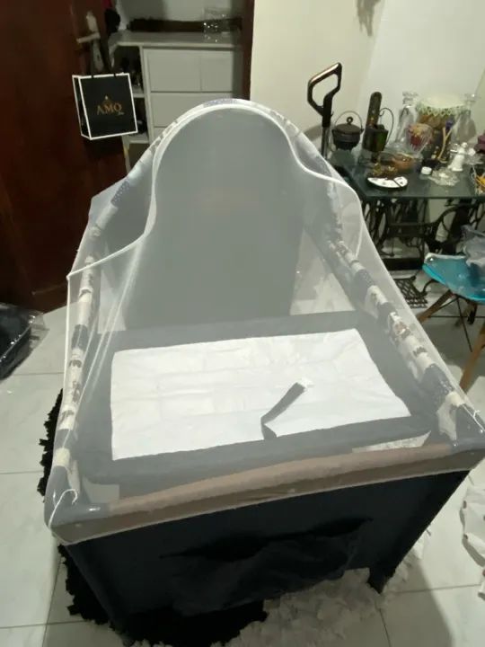 Berço portátil com mosquiteiro - Foto 4