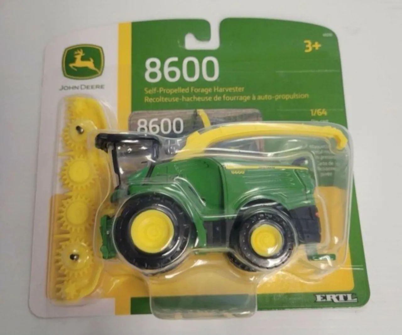 Miniatura forrageira automotriz modelo 8600 escala 1/64 ERTL - Foto 3