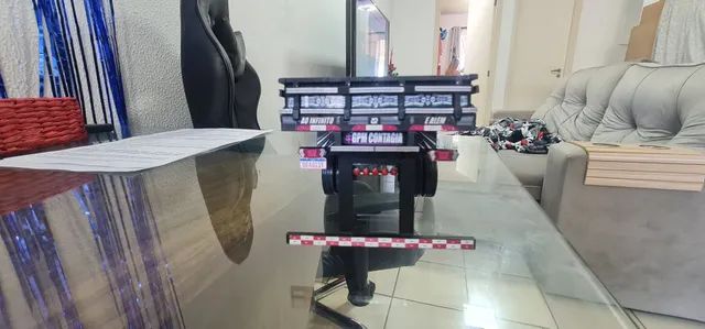 Miniatura 1/32 volkswagem truck bobe esponja - Foto 4