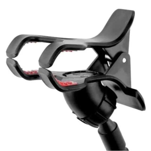 Suporte universal articulado com garra para celular mesa cama 360° - Foto 3