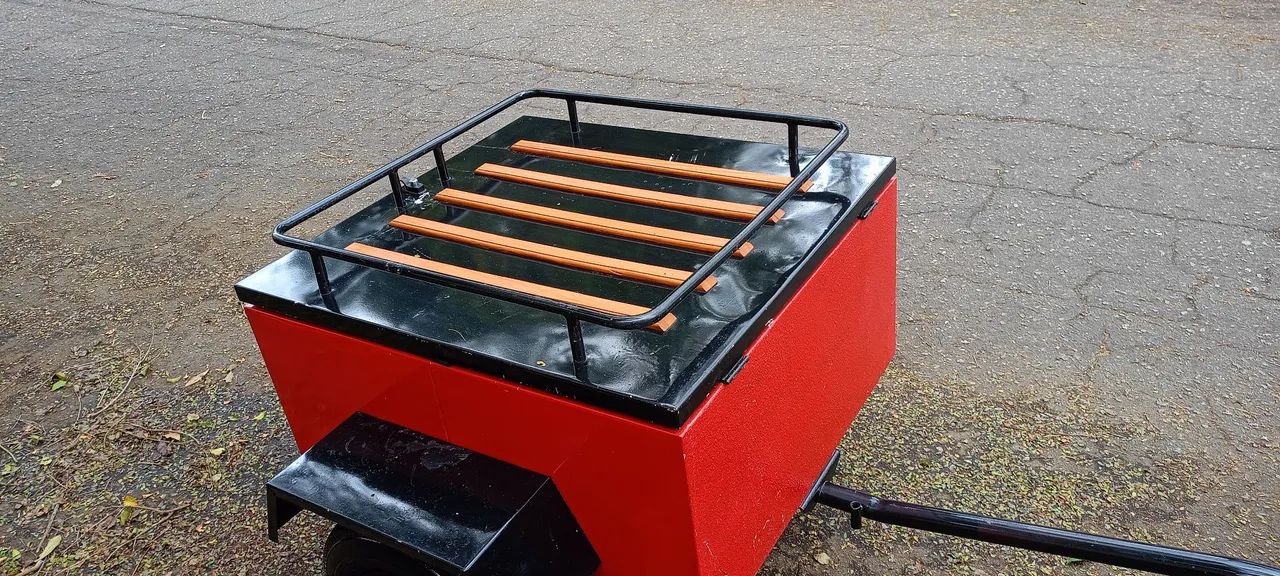 Carretinha Bau fechada Karmann guia muito conservada  - Foto 2