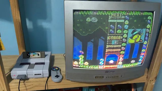 Super Nintendo + jogo + controle e cabos - Foto 3