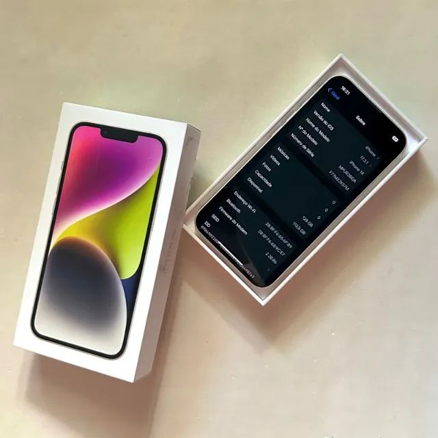 iPhone 14 128GB (Branco) - Foto 4