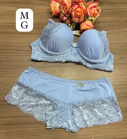 Conjunto lingerie MAYA calcinha e sutiã  - Foto 4