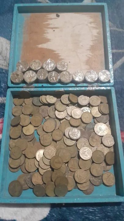 Moedas amarelas 