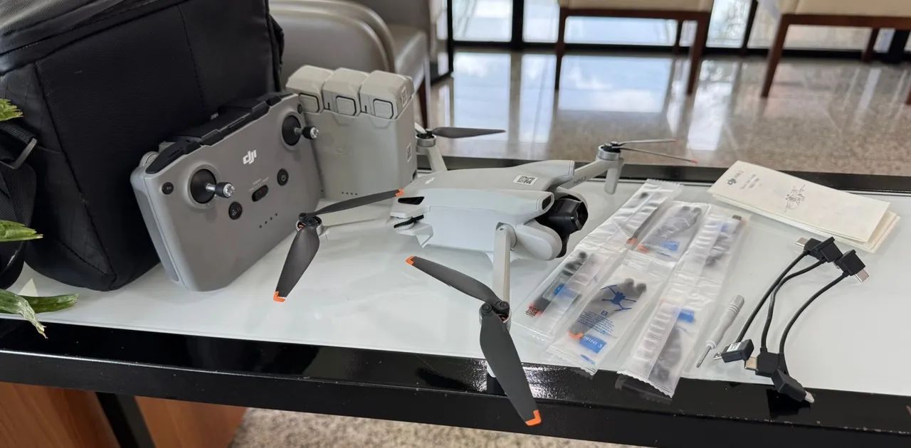 Drone DJI Mini 3 - Seminovo - Foto 2