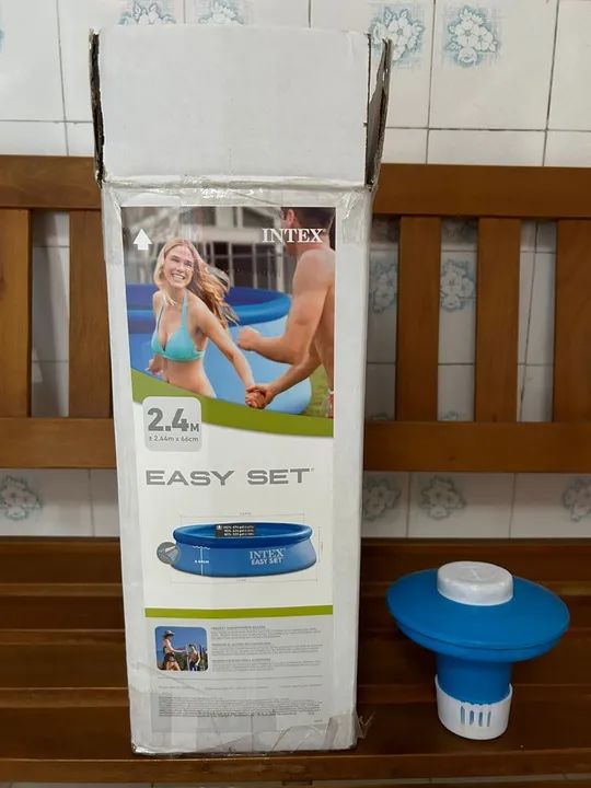 Piscina Inflável 2.600 litros INTEX EASY SET - Foto 2