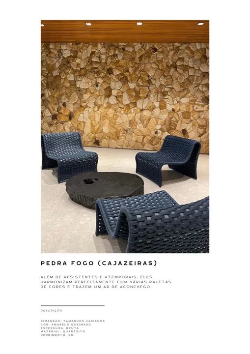 Pedra Fogo - Revestimento para sua casa64277247830274121