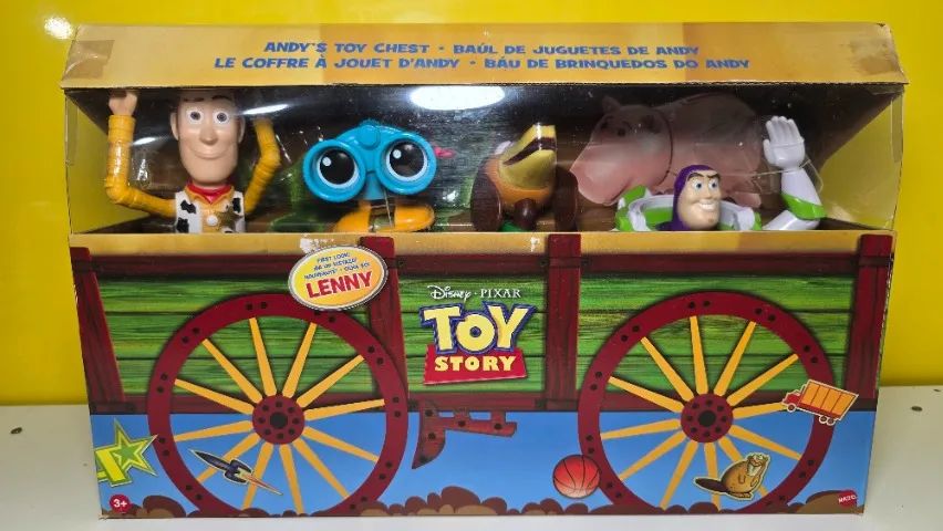 Toy Story Bau De Brinquedos Do Andy Gll56 Mattel Woody Buzz Lightyear Slinky e Lenny Brinquedos e Jogos Brotas Salvador 1313656006 OLX