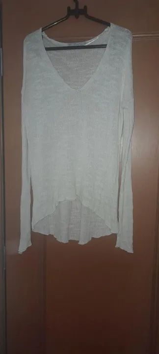 Blusa de Malha Bege - 