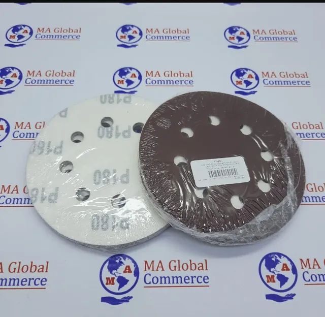 Lixas velcro perfurada de 125 mm - Foto 4