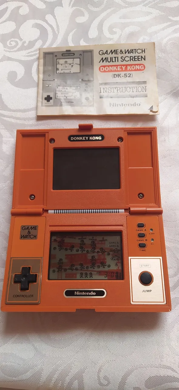 任天堂　GAME＆WATCH 　DJ-101 DONKEY KONG JR Mini Game & Watch Nintendo Donkey Kong Jr Dj-101 De 1982
