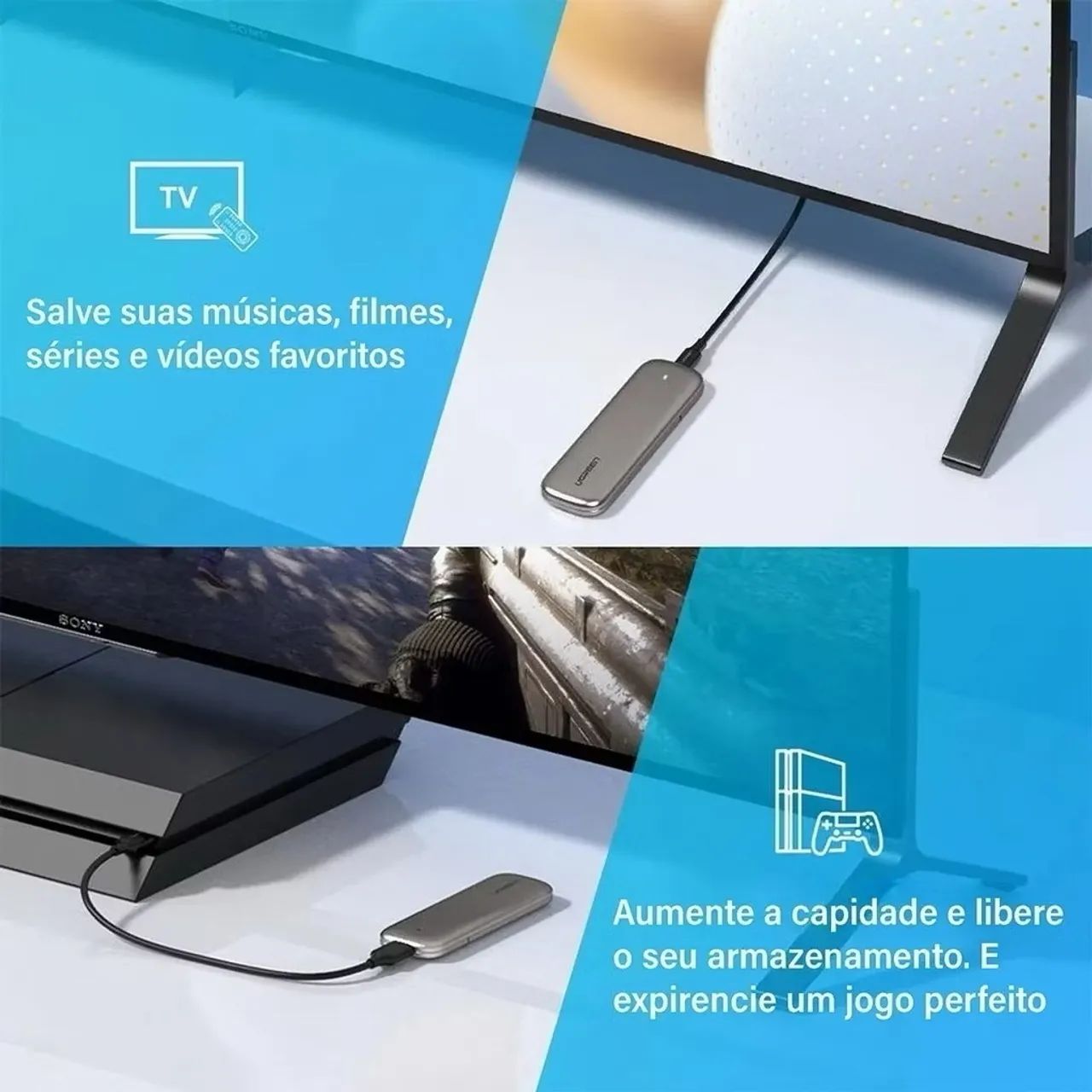 Case externa Ugreen Ssd nvme  - Foto 5