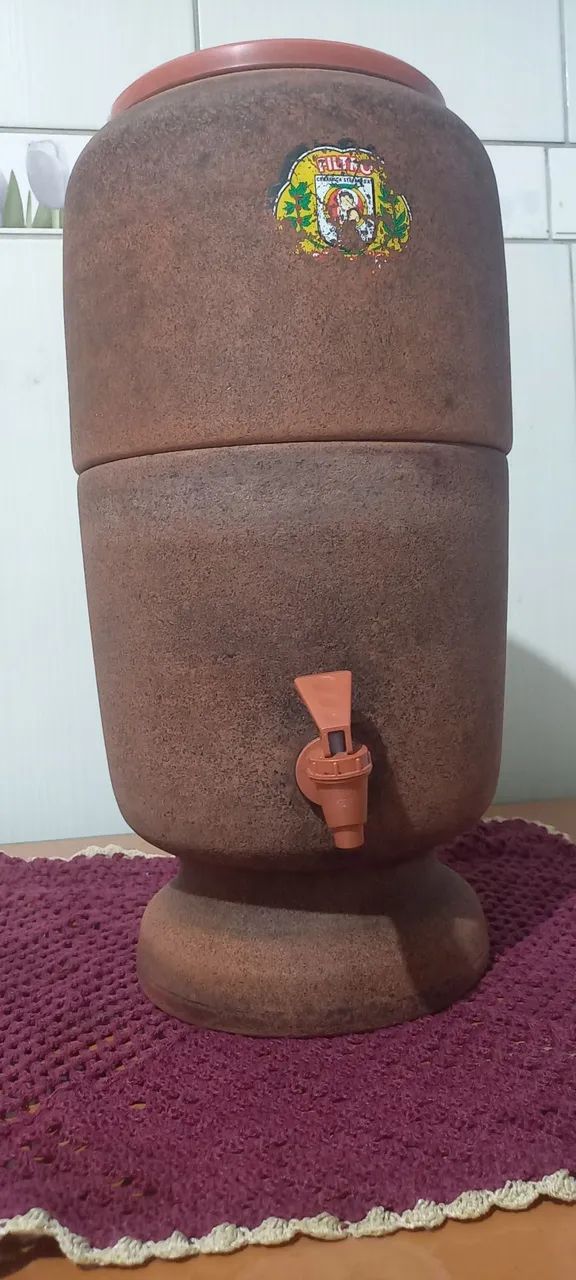 Filtro de Barro Cerâmica Stéfani original Rústico 64573572744833120