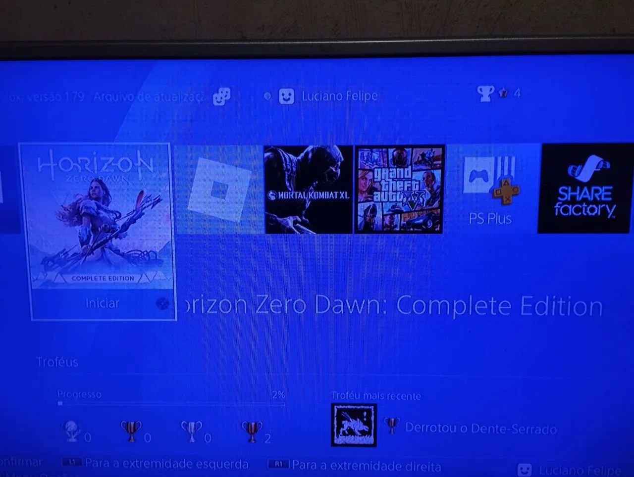 Playstation 4 Com Jogos Troco Por PC GAMER  - Foto 2
