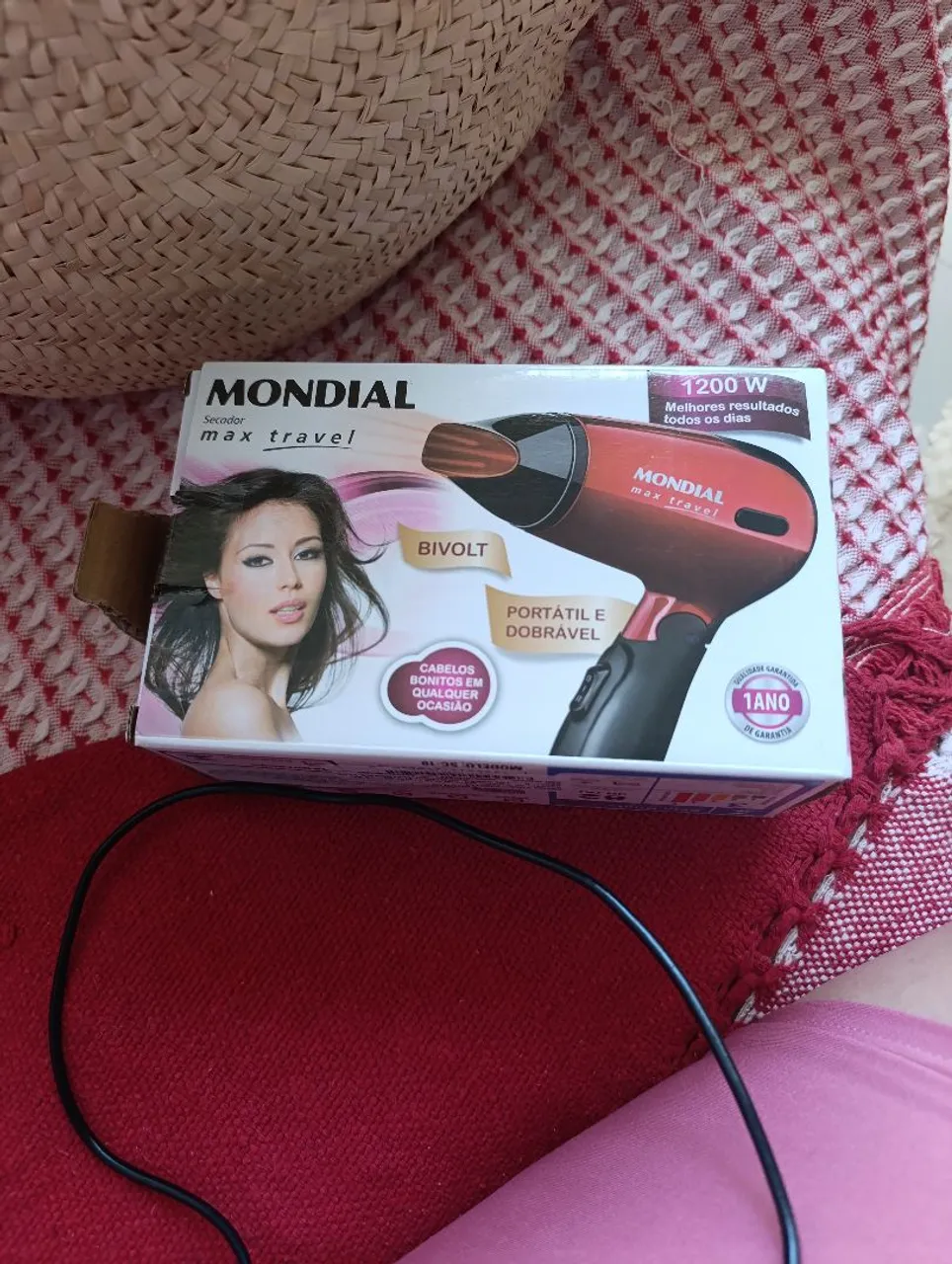 Secador Mondial Max Travel 1200W Bivolt