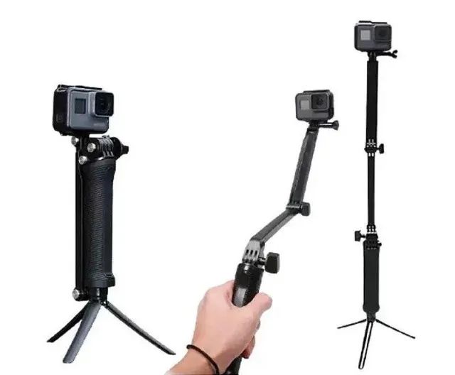 Tripé Para Camera - Celular Dobravel  20 a 62CM Tomate Loja Coimbra COmputadores Entrega - Foto 2