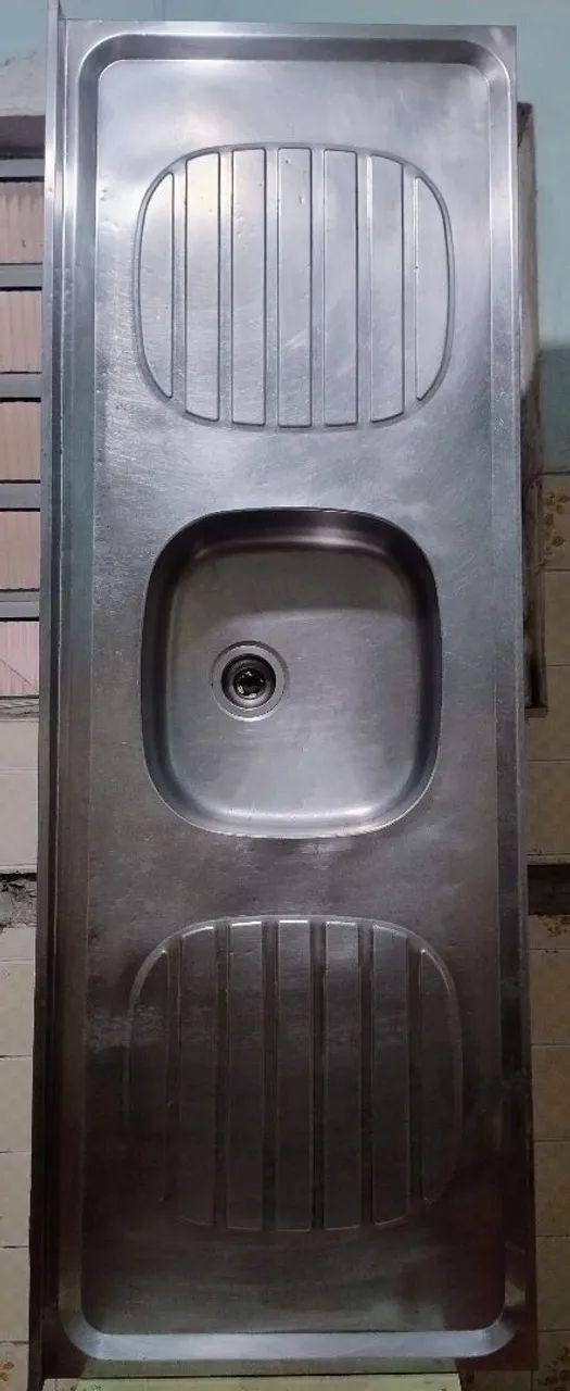 Cuba de Aço Inox para Cozinha 1500x535