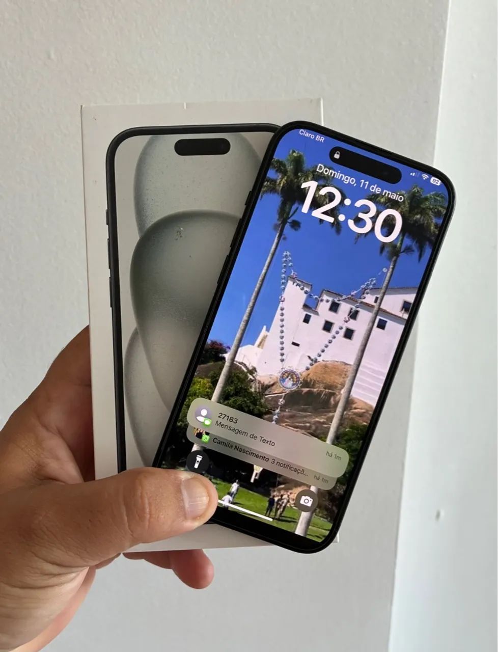 iPhone 15 128GB - Garantia Apple até 21/03/2026 - IMPECÁVEL 