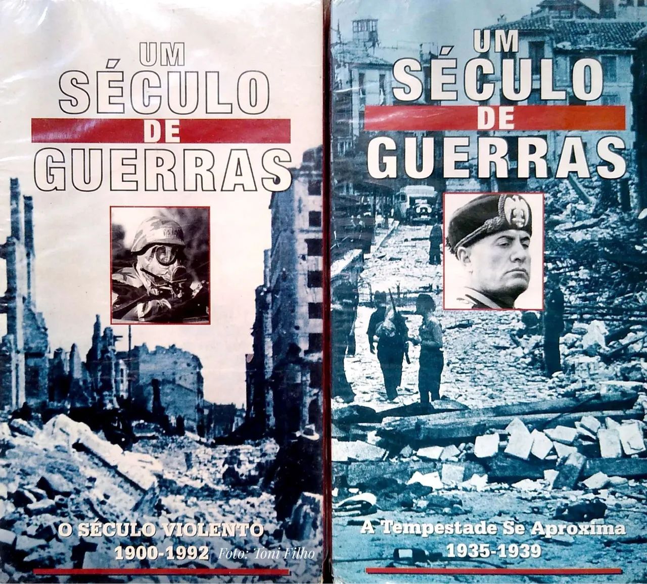 Coleção em fitas VHS - Um Século de Guerras 