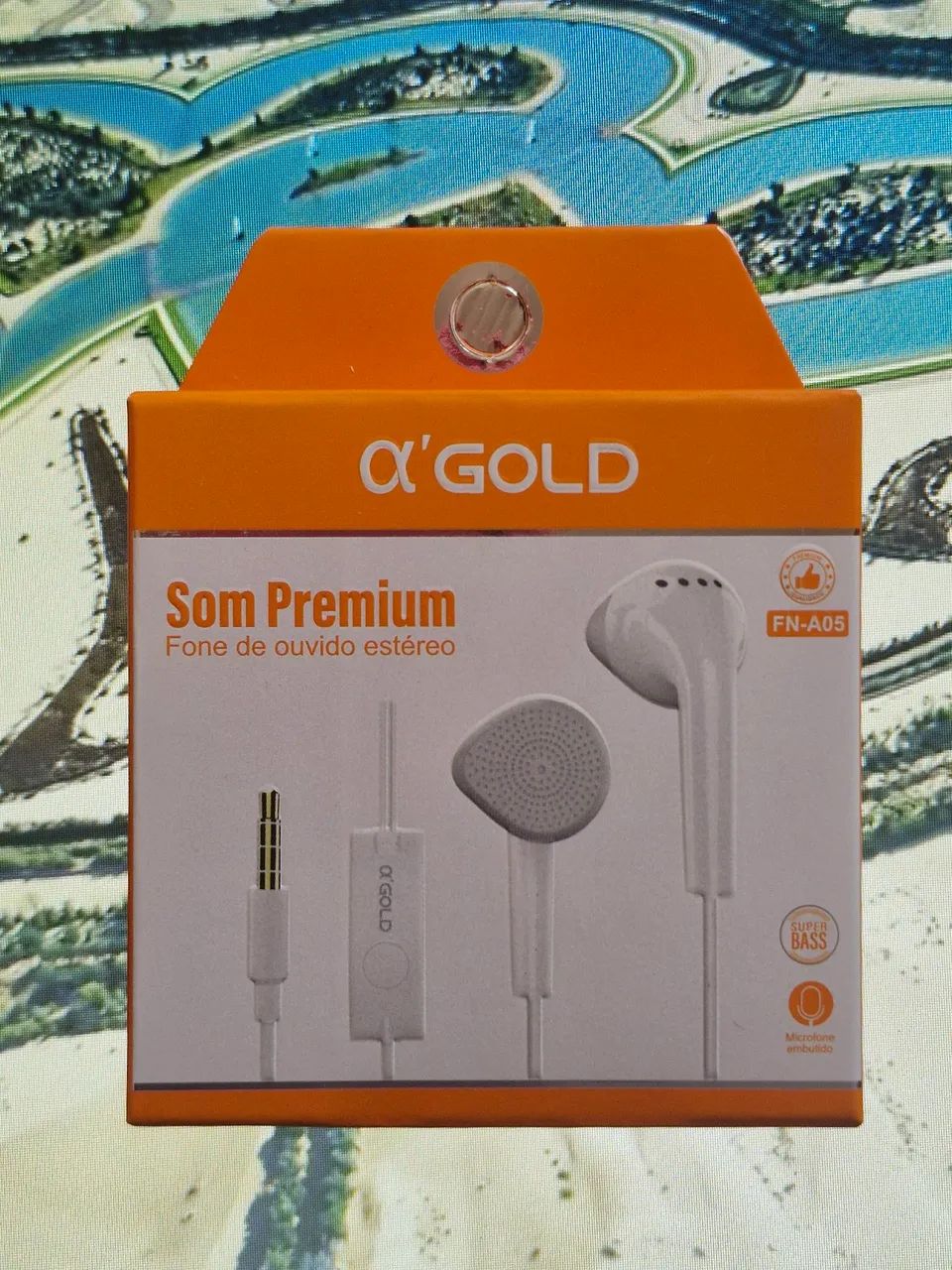 Fone De Ouvido Com Fio On-ear Com Microfone Som Alta Graves