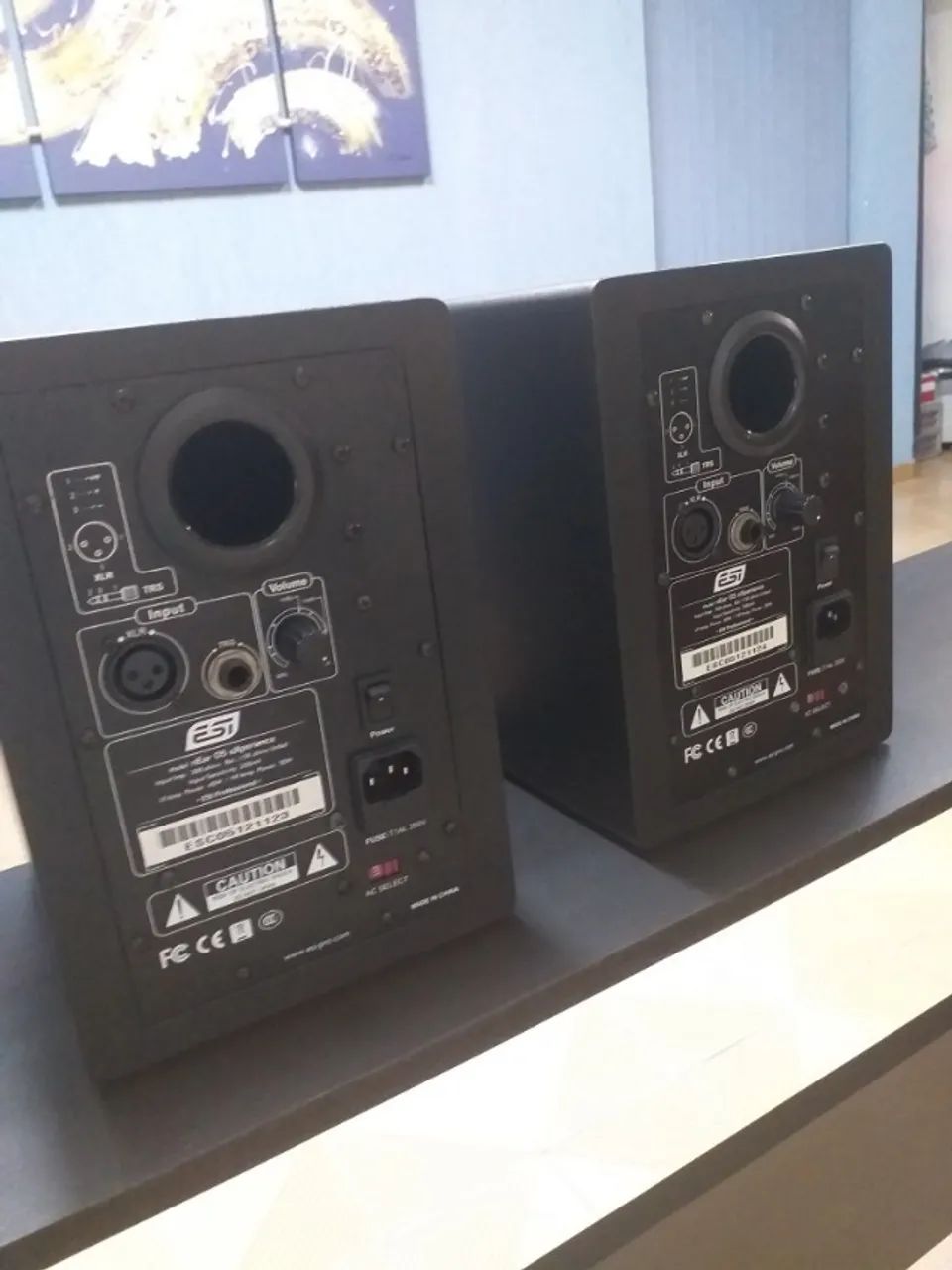 Par de Monitores de Estúdio Profissional - Bi Amplificados - Falante de Kevlar - Novo! - Foto 3
