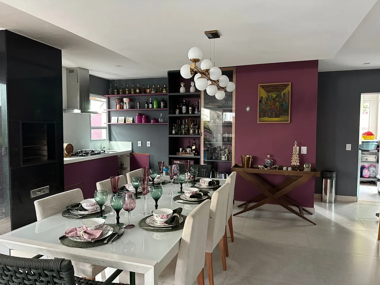 Duplex luxo mobiliado no Bosque das Palmeiras